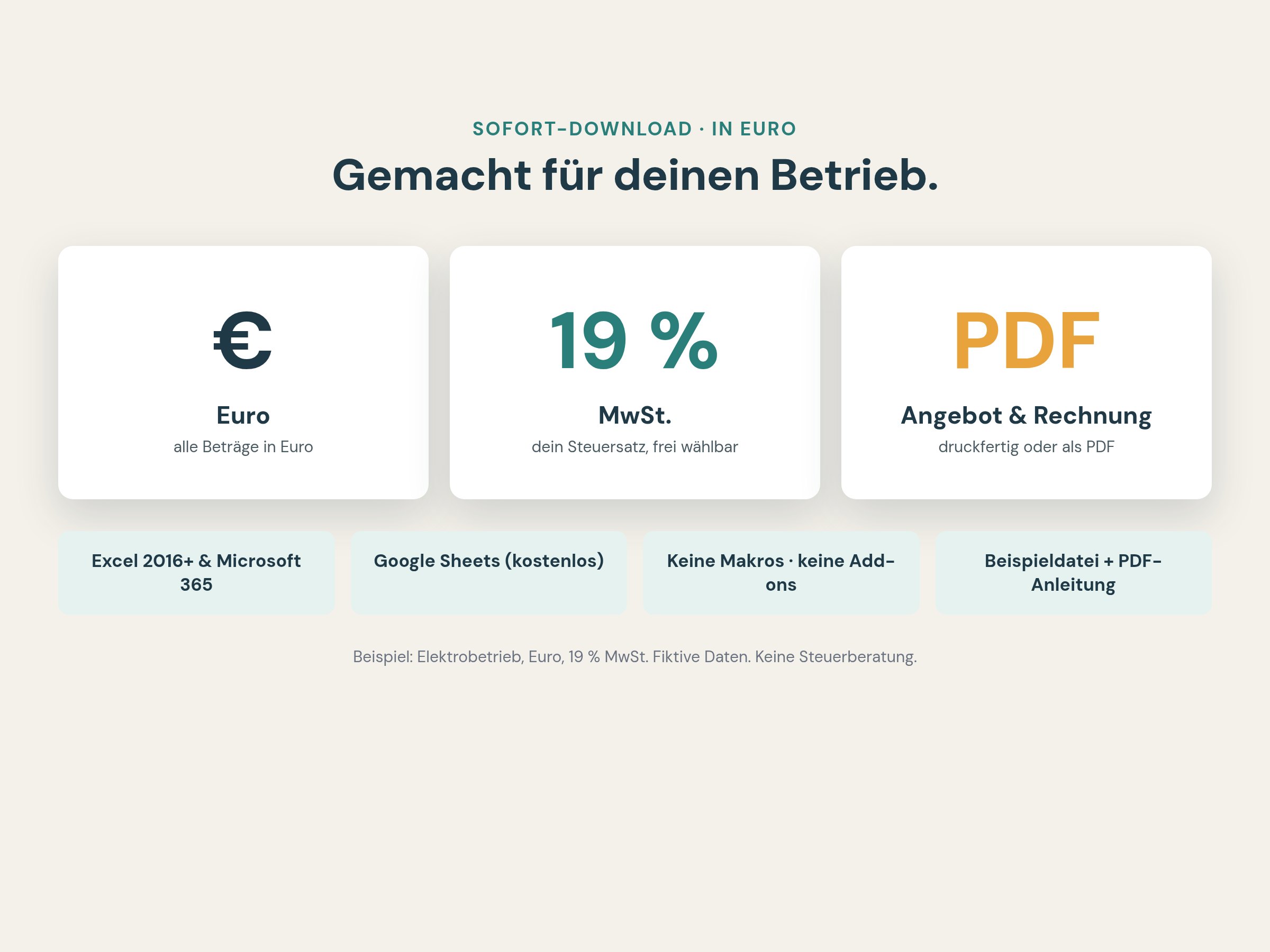 Wählbare Währungen, darunter Euro