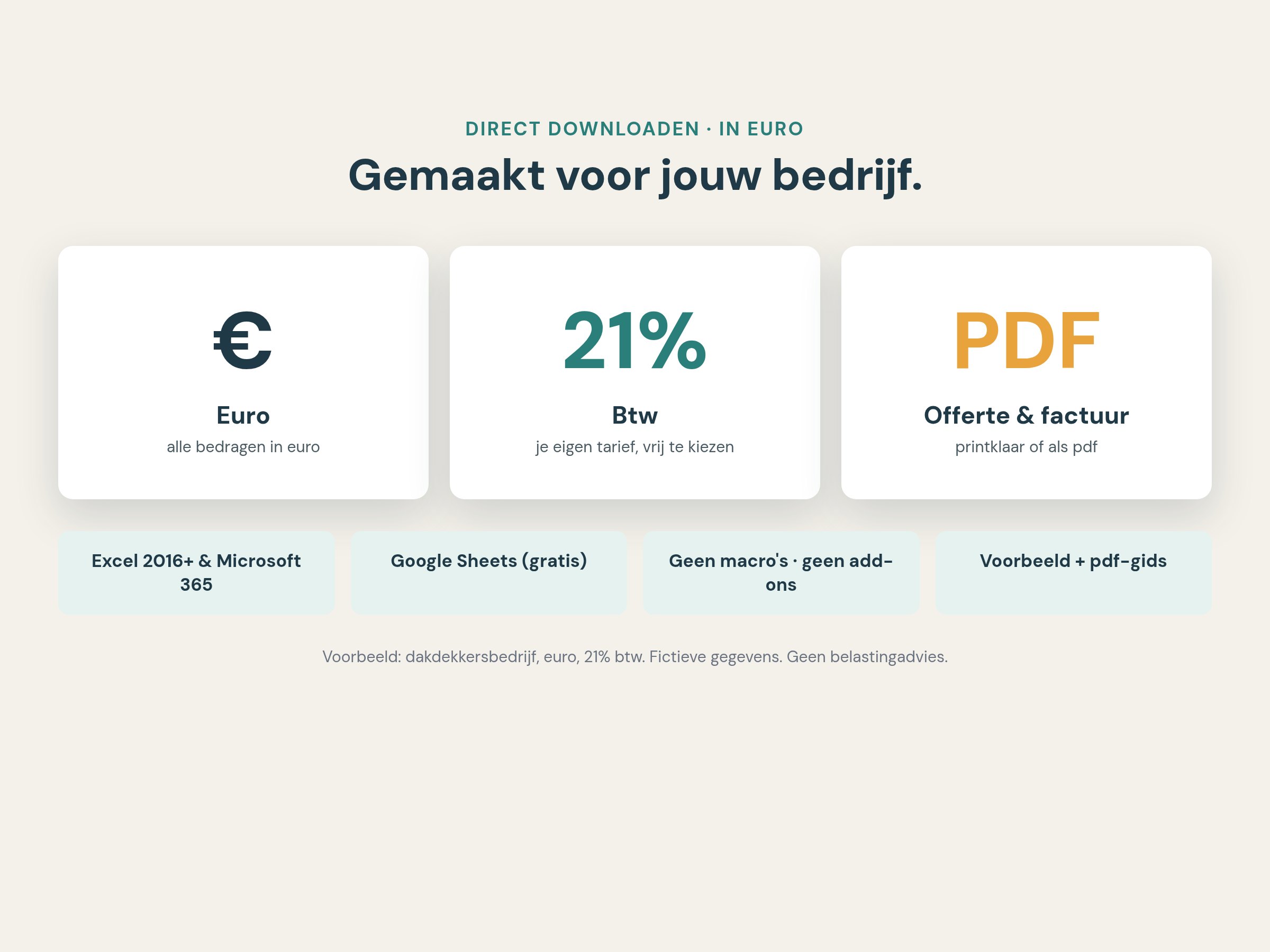 Keuze uit valuta's, waaronder de euro