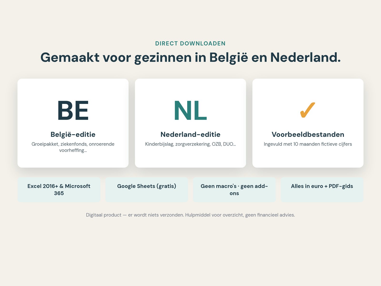 België- en Nederland-editie