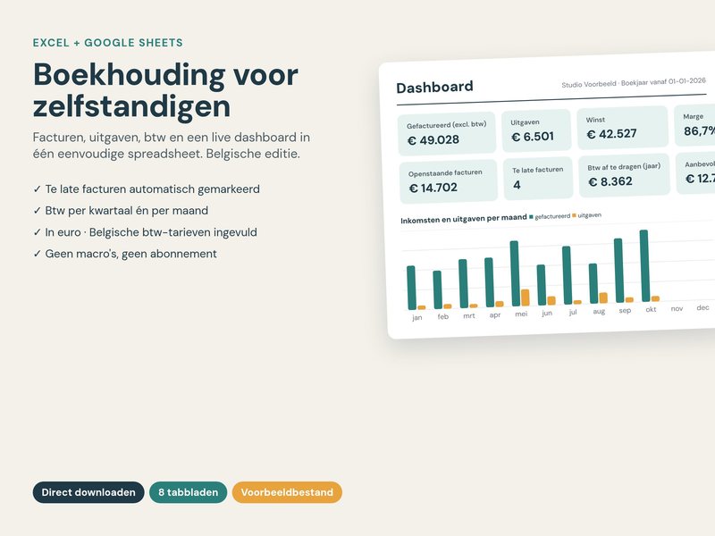 Boekhouding voor zelfstandigen (België)